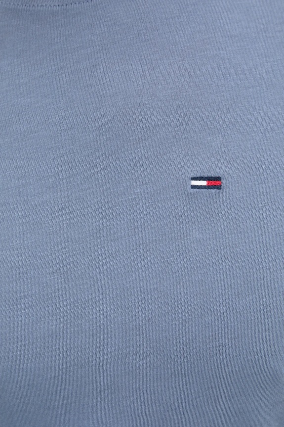 Tommy Jeans T-shirt ανδρικό βαμβακερό μπλε DM0DM04411