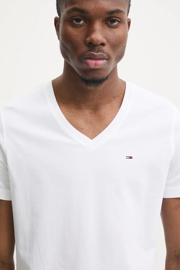 Tommy Jeans - T-shirt fehér DM0DM04410