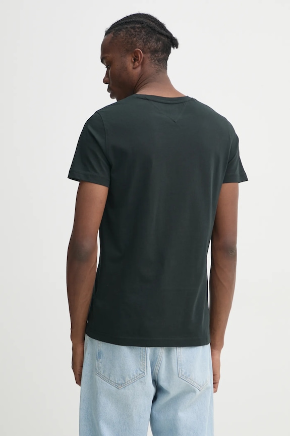 Ρούχα Tommy Jeans - Μπλουζάκι DM0DM04410 μαύρο