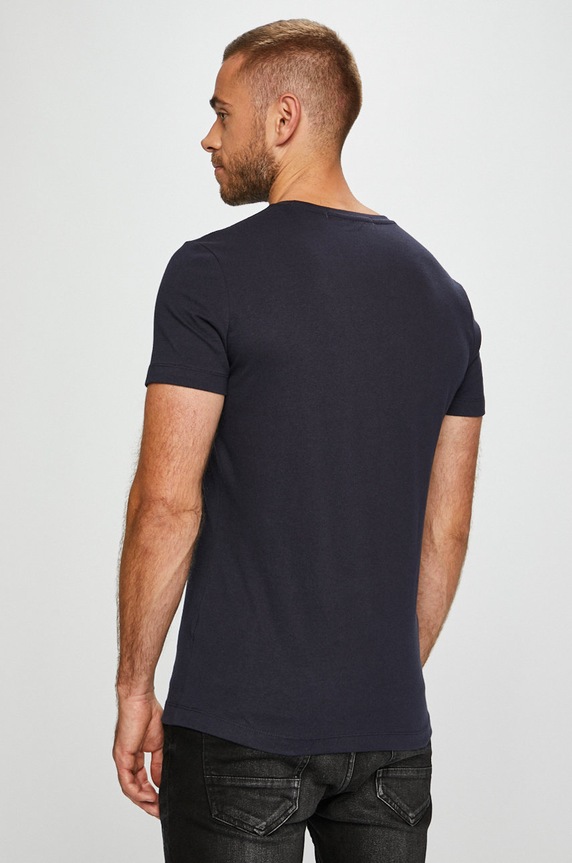 Oblečenie Calvin Klein Jeans - Pánske tričko J30J307855 tmavomodrá