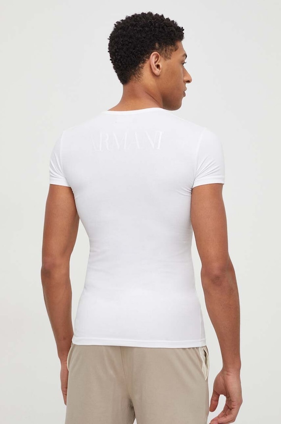 Oblečenie Tričko Emporio Armani Underwear 110810 biela