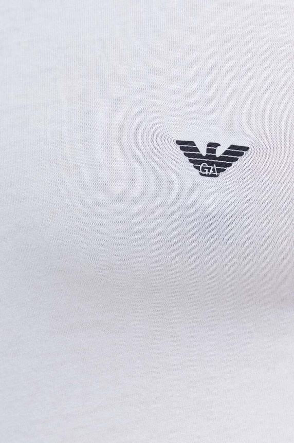 Emporio Armani - Pánske tričko biela 110810.CC729