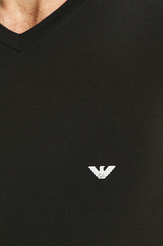 Emporio Armani - Tričko 110810.CC729 černá