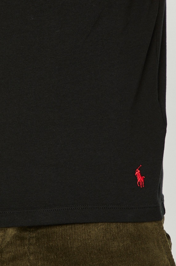 Tričko Polo Ralph Lauren (2-pack) 714621944001 černá