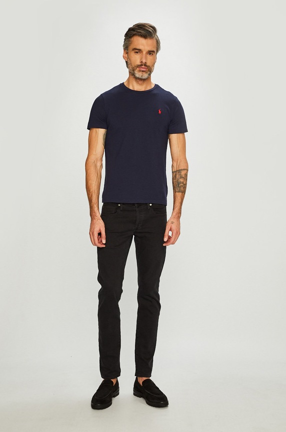 Odjeća Polo Ralph Lauren - Majica 710680785004 mornarsko plava