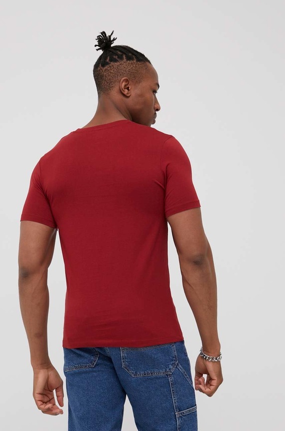 Oblečenie Jack & Jones Tričko 12156101 červená