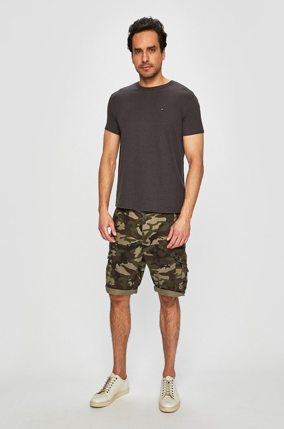 Tommy Jeans - Tricou DM0DM04413 gri AA00