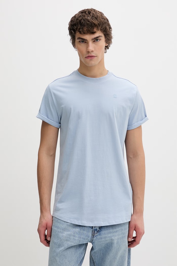 G-Star Raw tricou din bumbac albastru D16396.B353