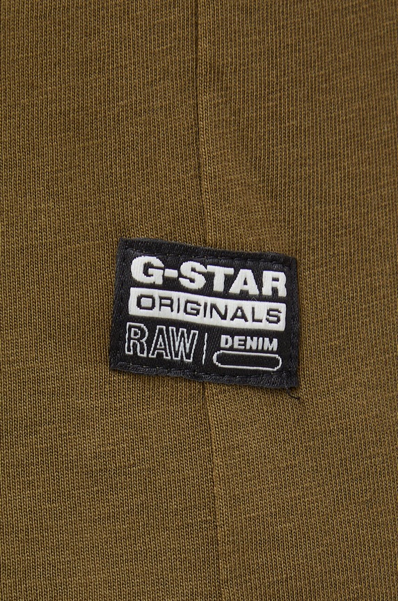G-Star t-shirt bawełniany Lash D16396.B353 zielony