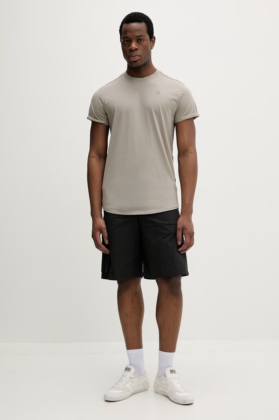 G-Star Raw tricou din bumbac D16396.B353 bej AA00