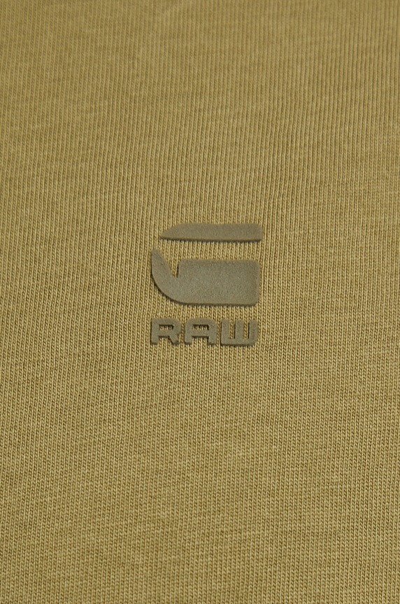 G-Star t-shirt bawełniany Lash D16396.B353 zielony