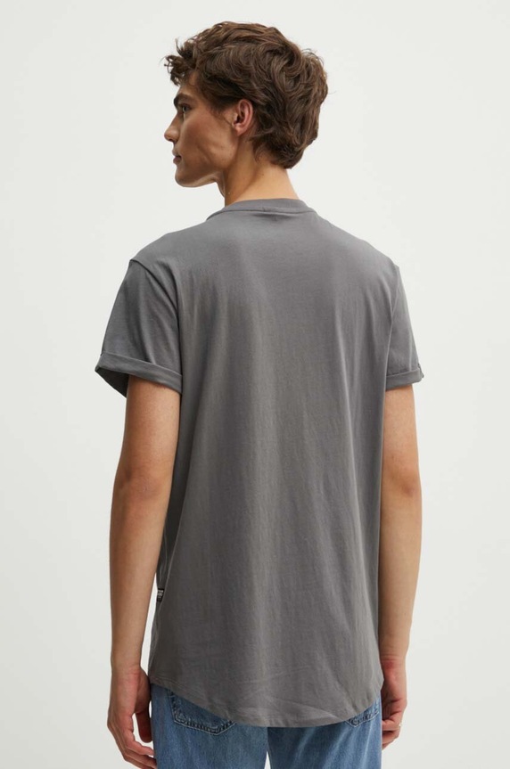 Odzież G-Star t-shirt bawełniany Lash D16396.B353 szary