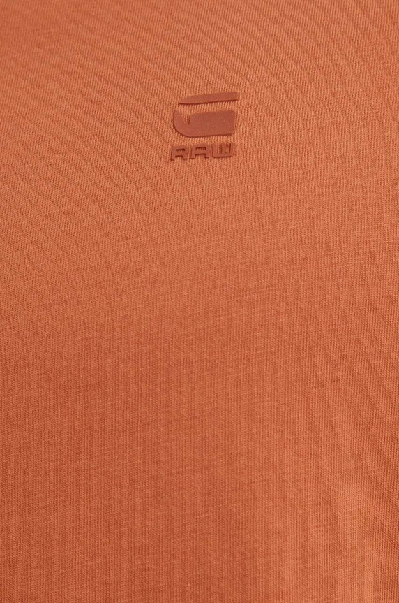 G-Star pamut póló D16396.B353 narancssárga