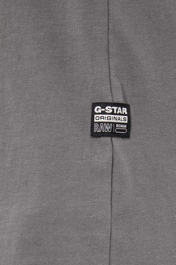 G-Star t-shirt bawełniany Lash D16396.B353 zielony