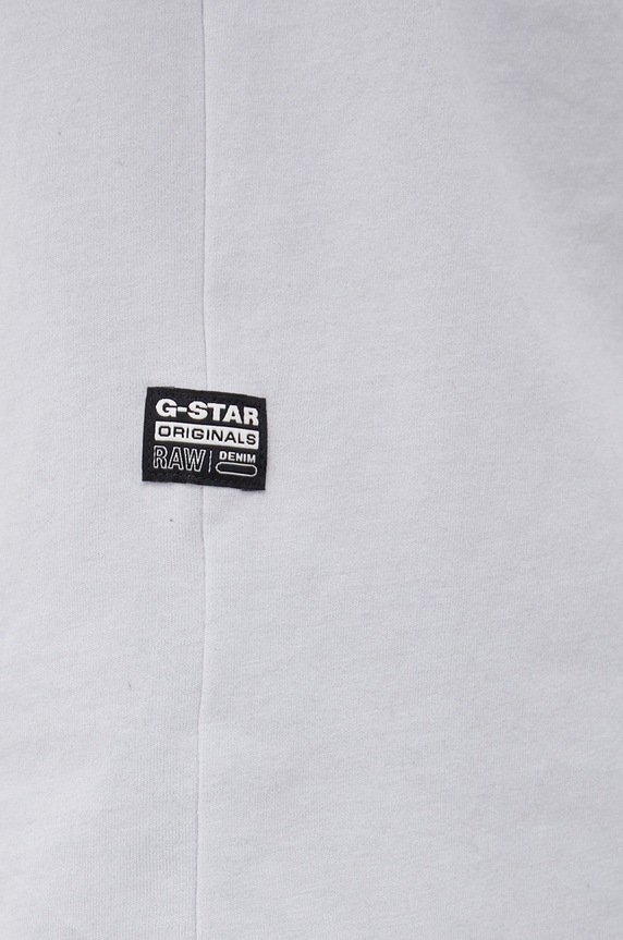G-Star t-shirt bawełniany Lash D16396.B353 szary