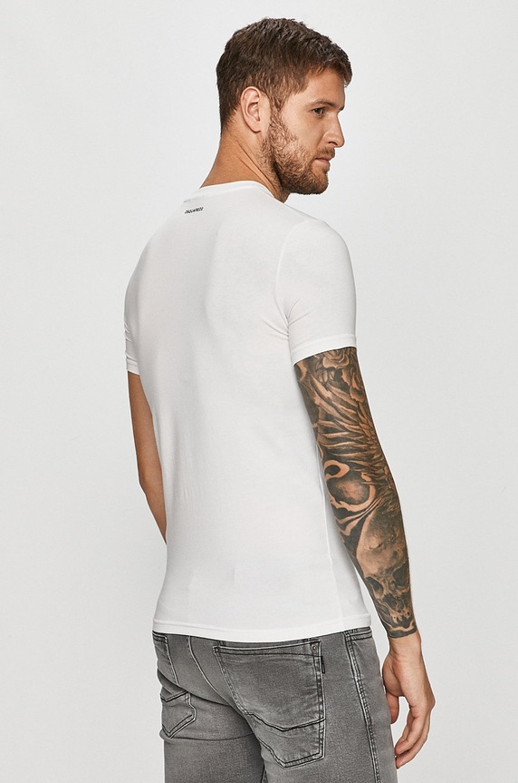 Odzież DSQUARED2 - T-shirt (2-pack) DCX200030 biały