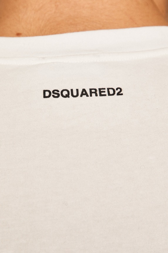 DSQUARED2 - Tricou (2-pack) DCX200030 alb