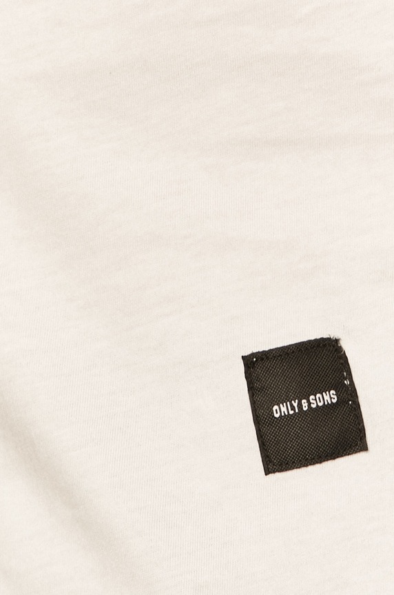 Only & Sons - T-shirt biały 22002973..
