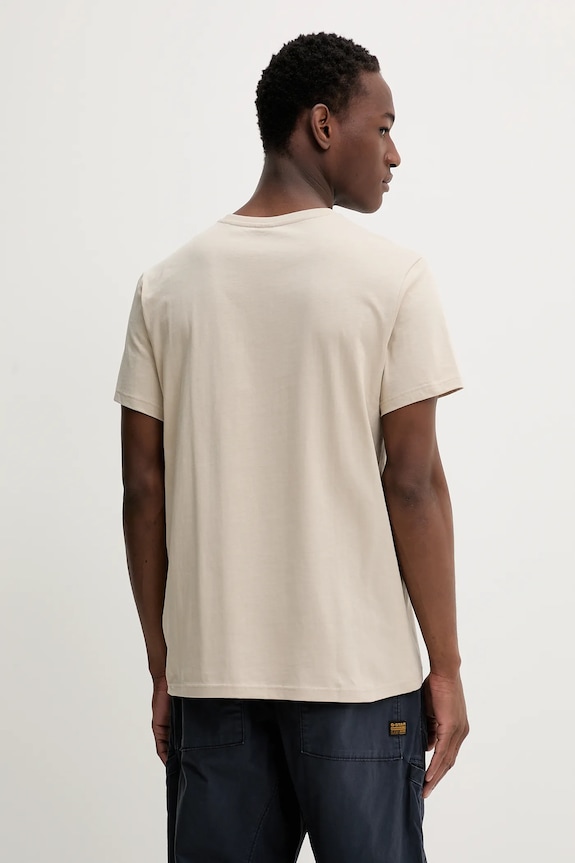 Îmbrăcăminte G-Star tricou din bumbac Base-s D16411.336 bej