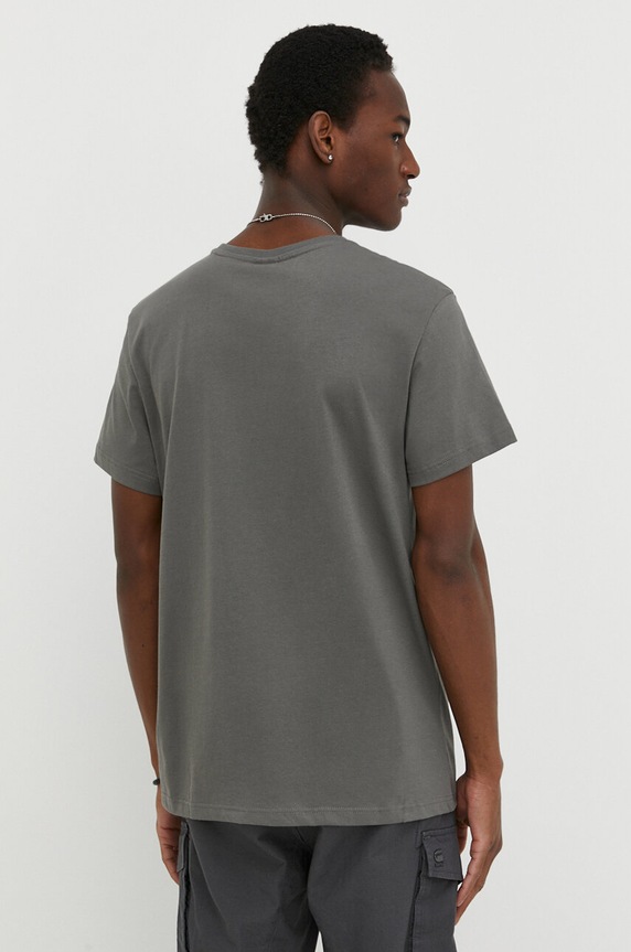 Odzież G-Star t-shirt bawełniany Base-s D16411.336 szary