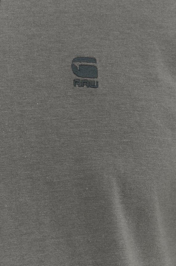 G-Star t-shirt bawełniany Base-s D16411.336 szary