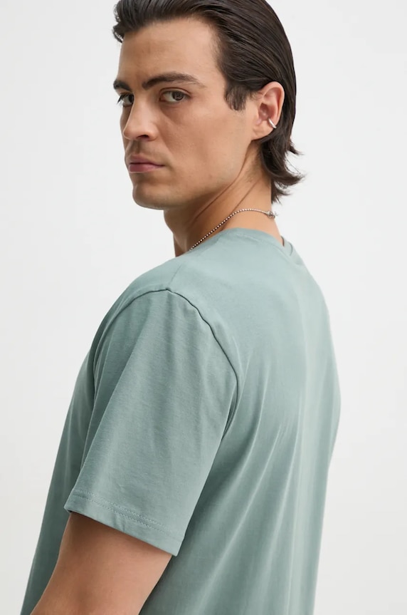 G-Star t-shirt bawełniany Base-s zielony D16411.336