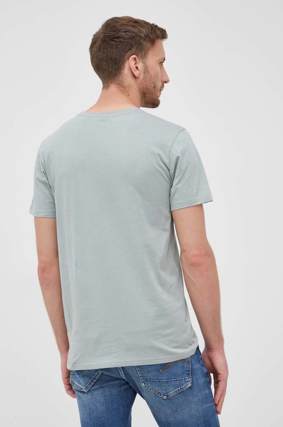 Ruházat G-Star pamut póló D16411.336 zöld