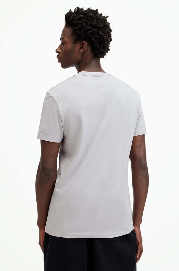 Oblečenie Tričko AllSaints TONIC SS CREW MD109E sivá
