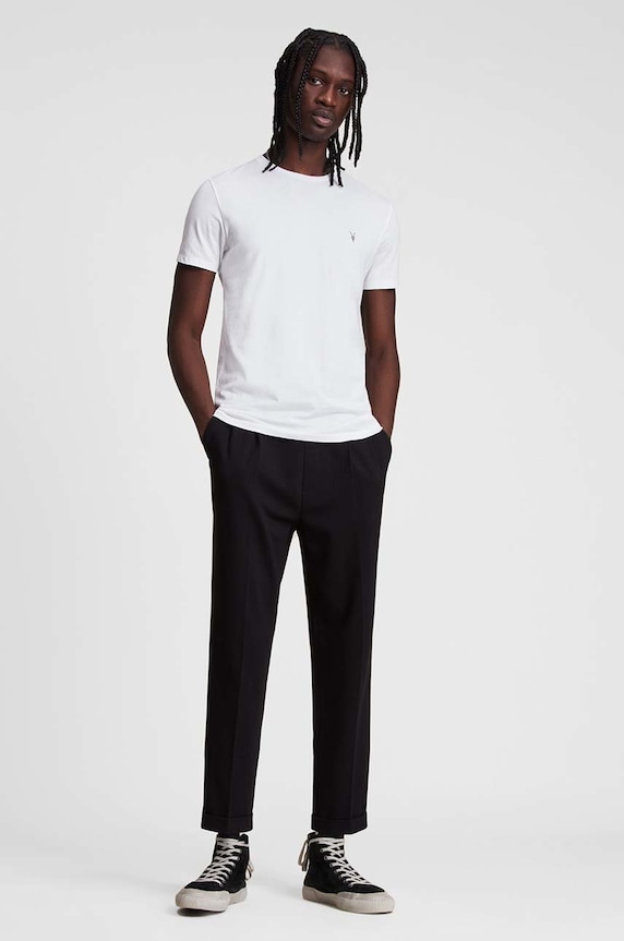 Odzież AllSaints – T-shirt TONIC SS CREW MD109E biały