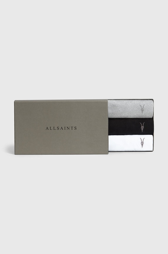 AllSaints - T-shirt Tonic SS Crew (3-db) MD082J többszínű