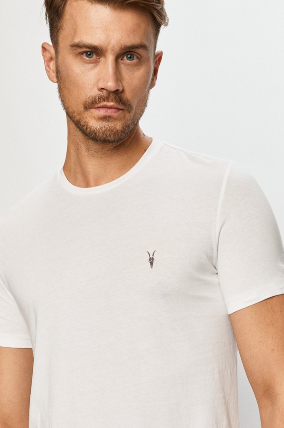 AllSaints - T-shirt Tonic SS Crew (3-db) MD082J
