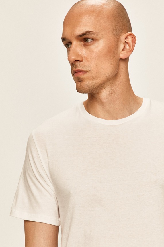 Champion - Μπλουζάκι (2-pack) λευκό Y09G5