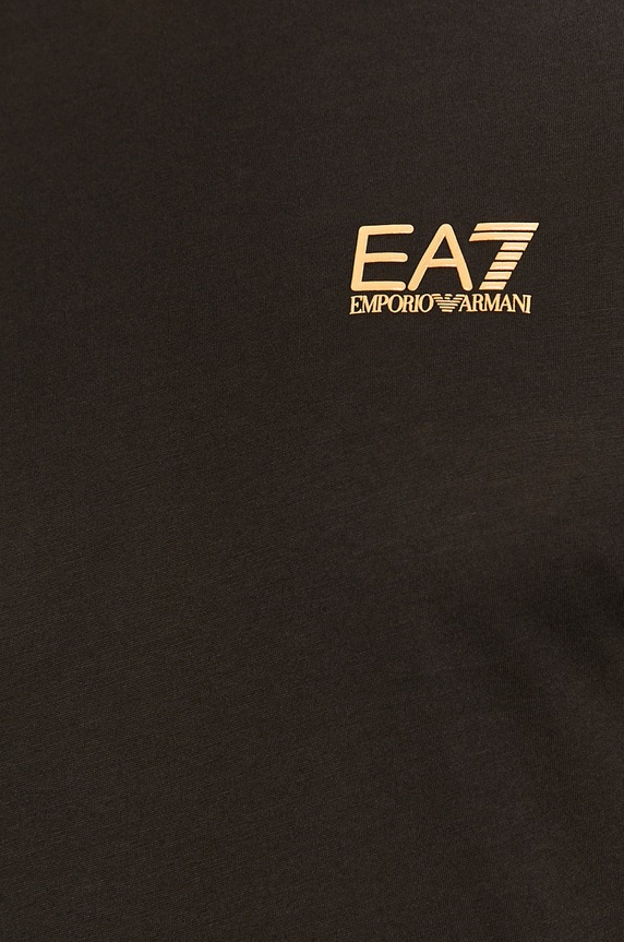 Bavlněné tričko EA7 Emporio Armani 8NPT51.PJM9Z černá