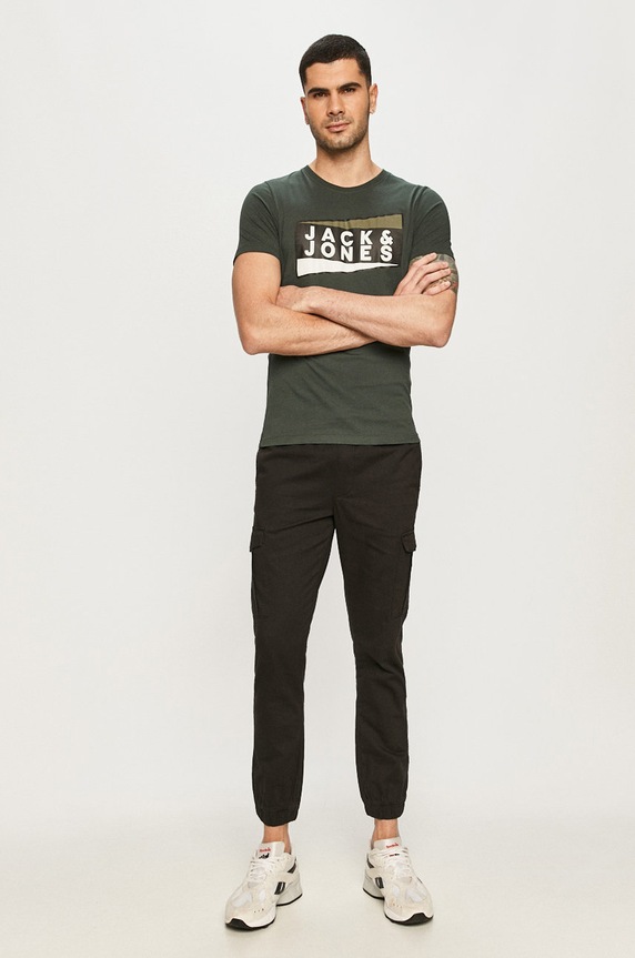 Jack & Jones - T-shirt 12172246 zielony AA00
