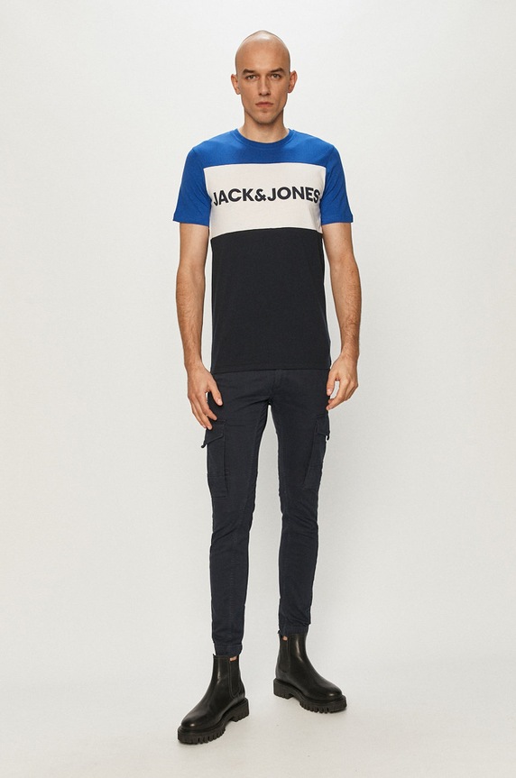Jack & Jones - Tričko 12173968 modrá AA00