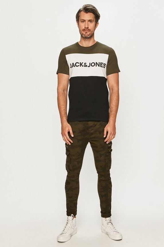 Jack & Jones - T-shirt 12173968 zielony AA00