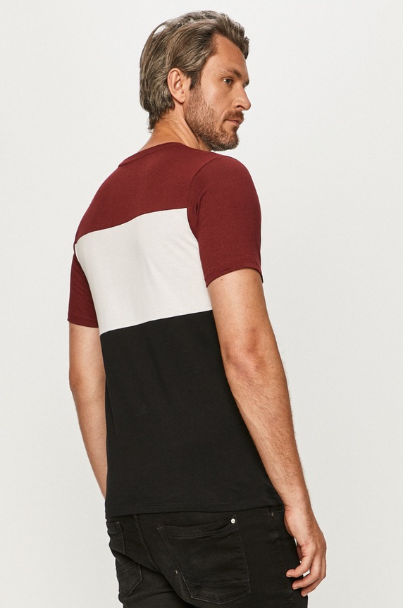 Odzież Jack & Jones - T-shirt 12173968 bordowy