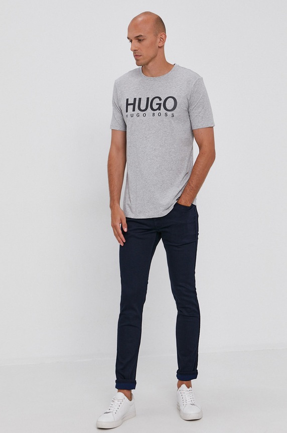 HUGO t-shirt 50387414.NOS 50387414.NOS szary AA00