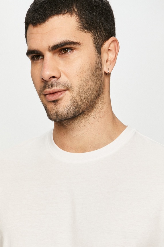 Jack & Jones T-shirt biały 12113648