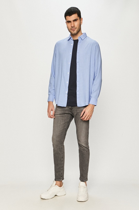 Tričko Jack & Jones 12113648 námořnická modř AA00