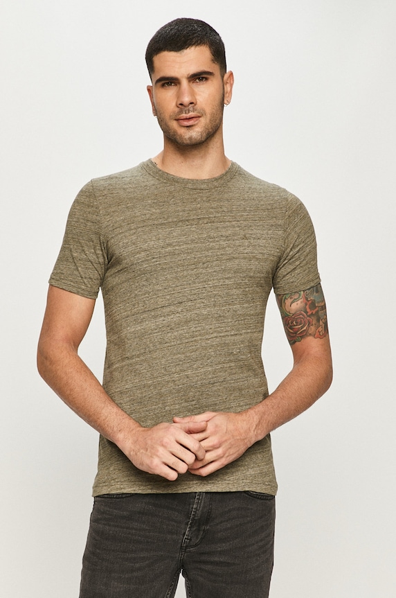 Jack & Jones - Majica okrugli zelena 12182489