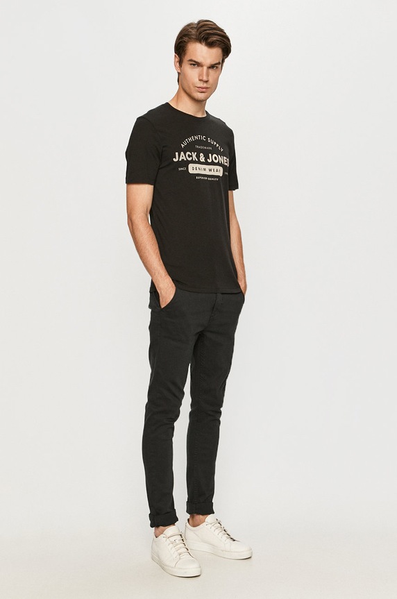 Jack & Jones - T-shirt 12177533 czarny AA00