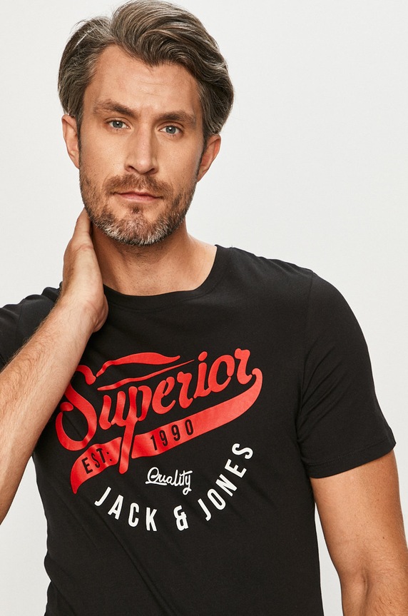 Jack & Jones - Tričko čierna 12172368