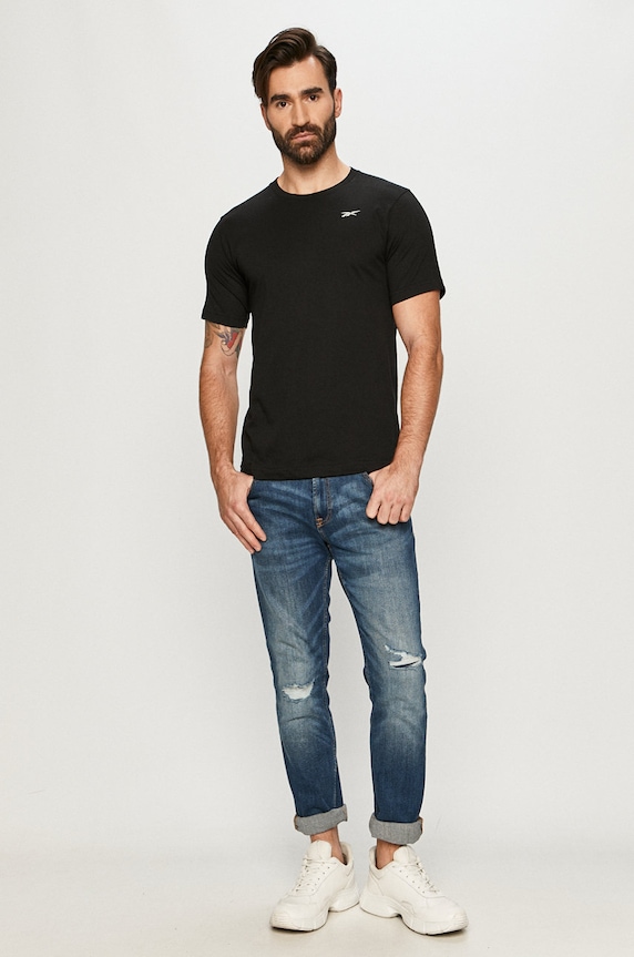 Reebok Tricou U5.C8273 U5.C8273 negru AA00