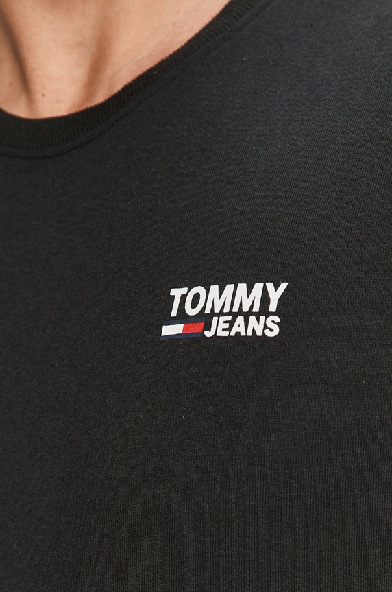 Tommy Jeans - T-shirt DM0DM09588.NOS DM0DM09588.NOS czarny