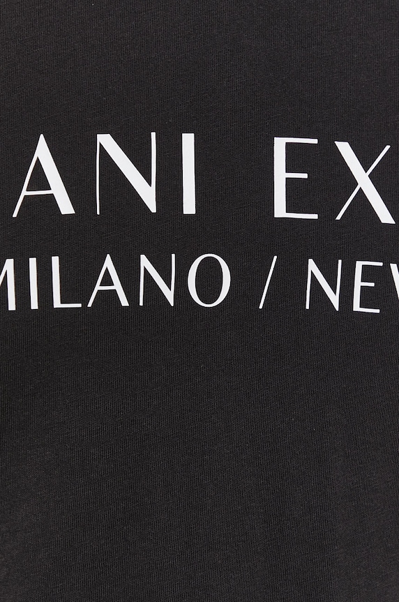 Armani Exchange t-shirt 8NZT72.Z8H4Z fekete