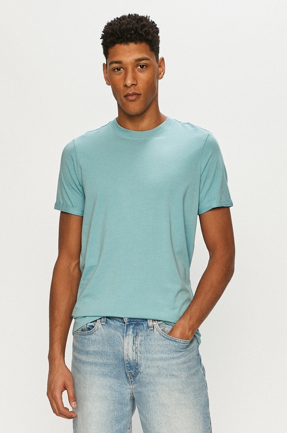 Premium by Jack&Jones - Tričko hladký modrá 12183777