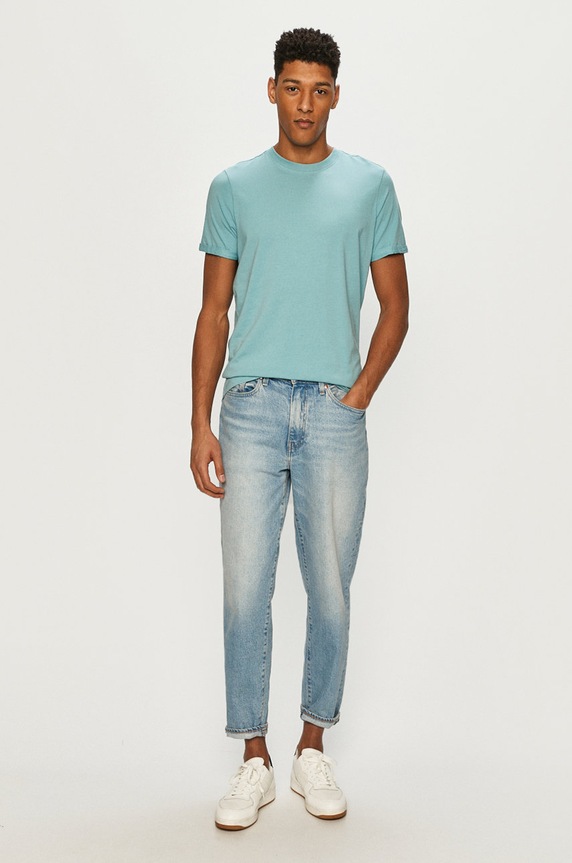 Premium by Jack&Jones - Tričko 12183777 modrá AA00