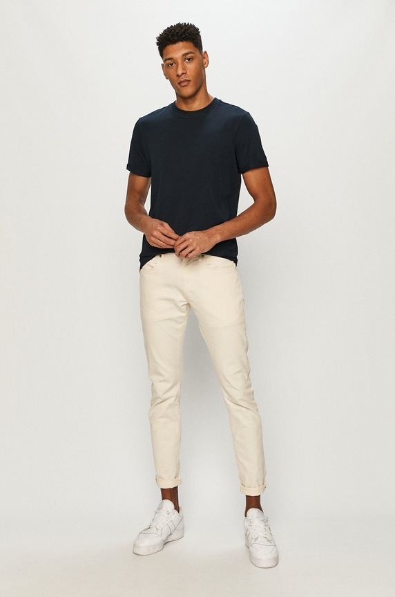 Premium by Jack&Jones - T-shirt 12183777 granatowy AA00