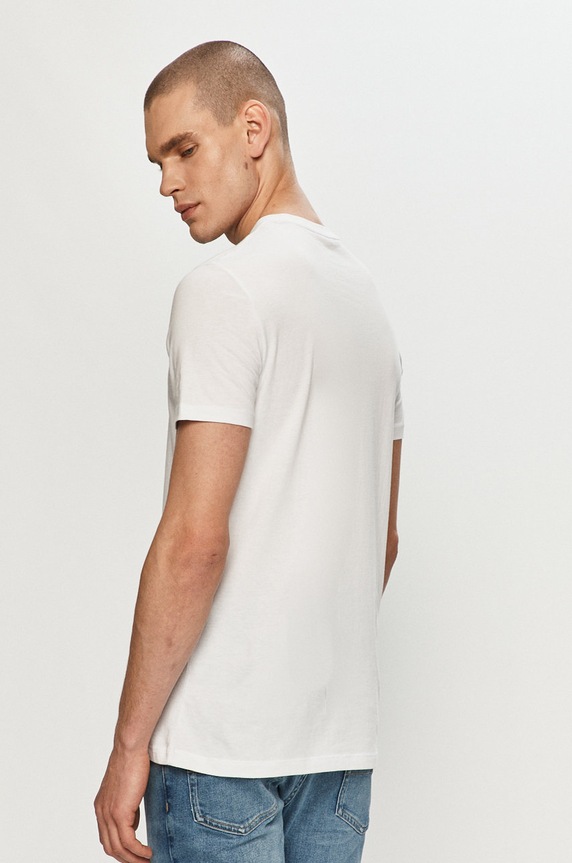 Îmbrăcăminte Armani Exchange - Tricou 8NZT93.Z8H4Z.NOS alb